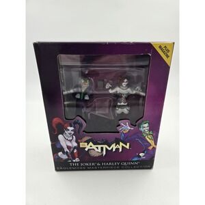 Eaglemoss Masterpiece Collection Batman The Joker & Harley Quinn Figures /3000